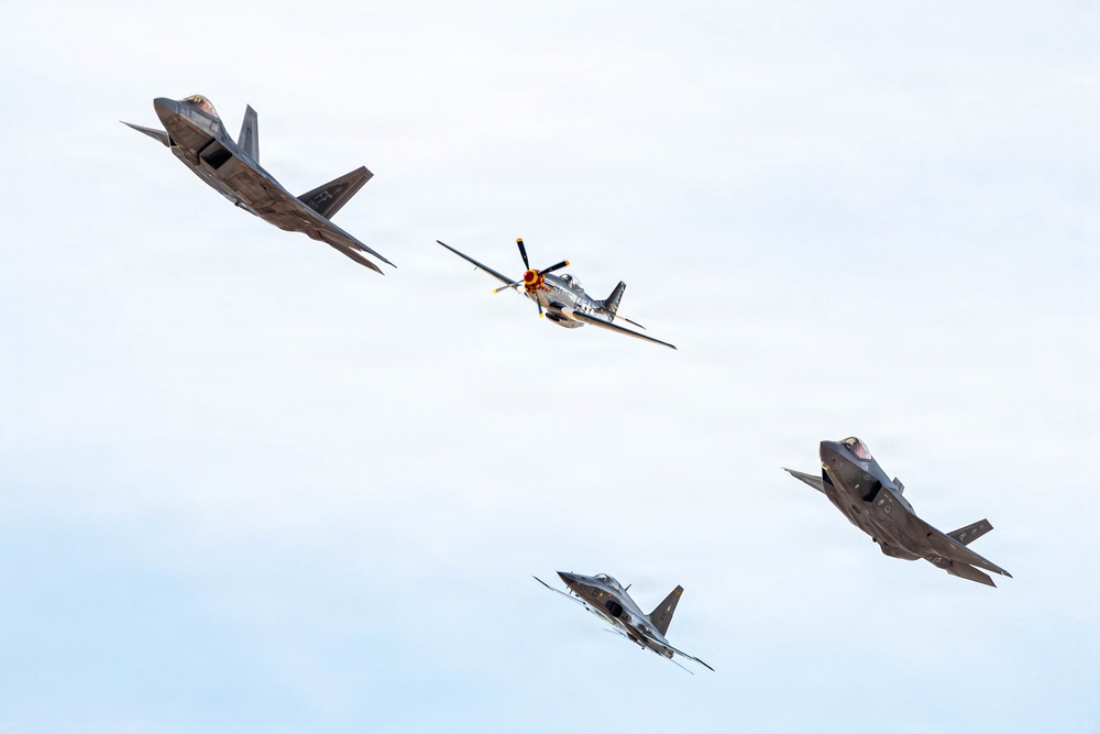 F-22 Aerial Demonstration Team earns 2026 Heritage Flight Certification