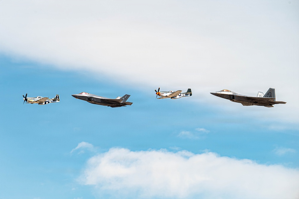 F-22 Aerial Demonstration Team earns 2026 Heritage Flight Certification