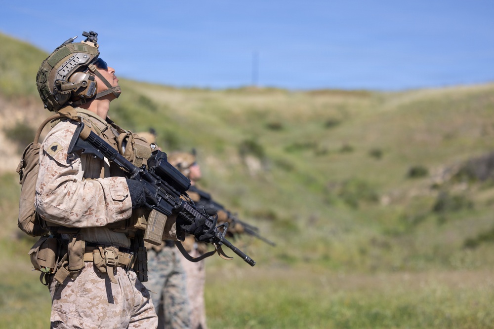 1st MLG, 1st Marine Division, and 11th MEU Marines maintain C-SUAS readiness