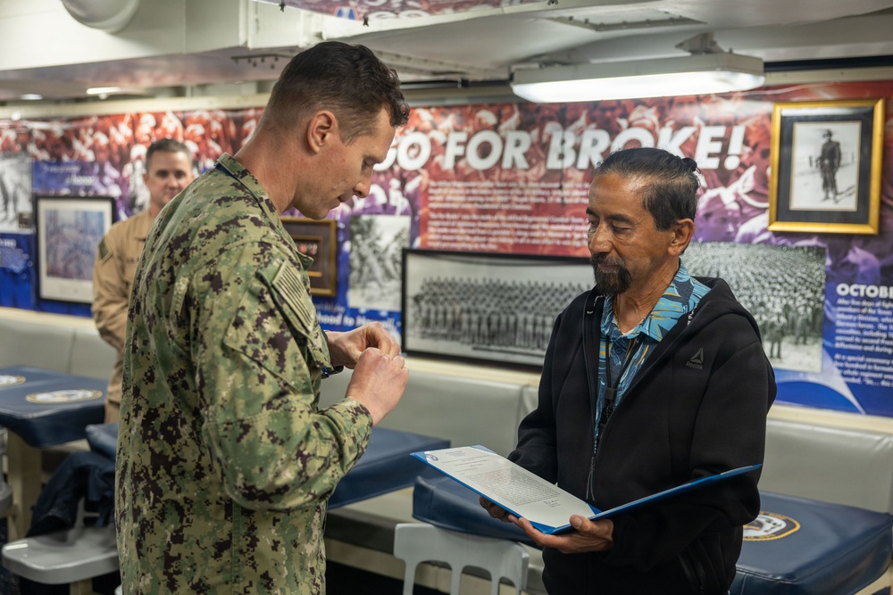 CNSP Executive Director Visits USS Daniel Inouye (DDG 118)