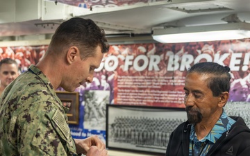 CNSP Executive Director Visits USS Daniel Inouye (DDG 118)