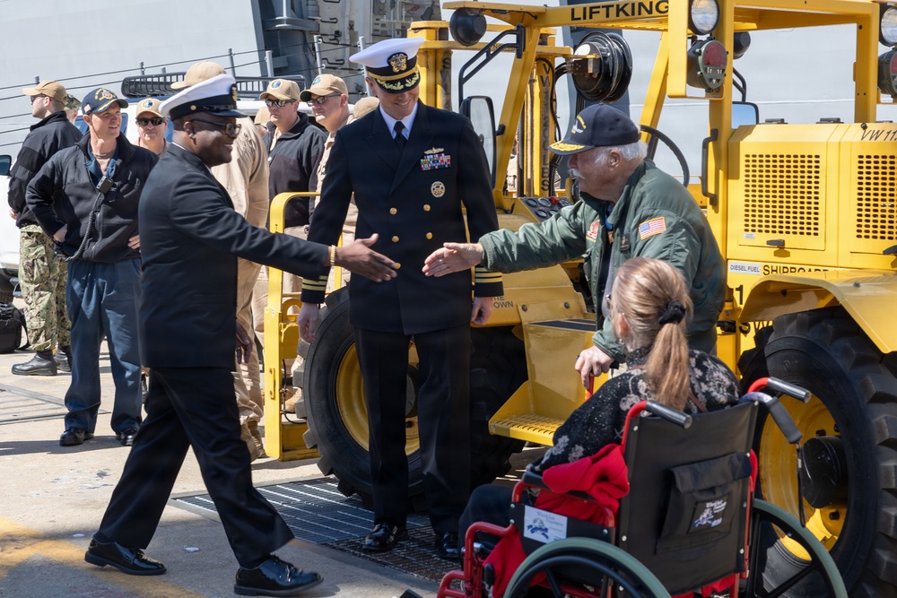 Future USS Harvey C. Barnum Jr. (DDG 124) Arrives at Naval Station Norfolk Homeport Ahead of Commissioning