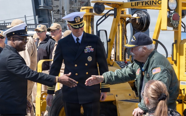 Future USS Harvey C. Barnum Jr. (DDG 124) Arrives at Naval Station Norfolk Homeport Ahead of Commissioning
