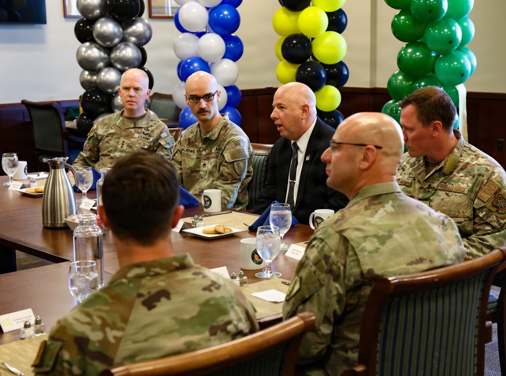 Senior Advisor to the Secretary of War for Strategy visits U.S. Central Command