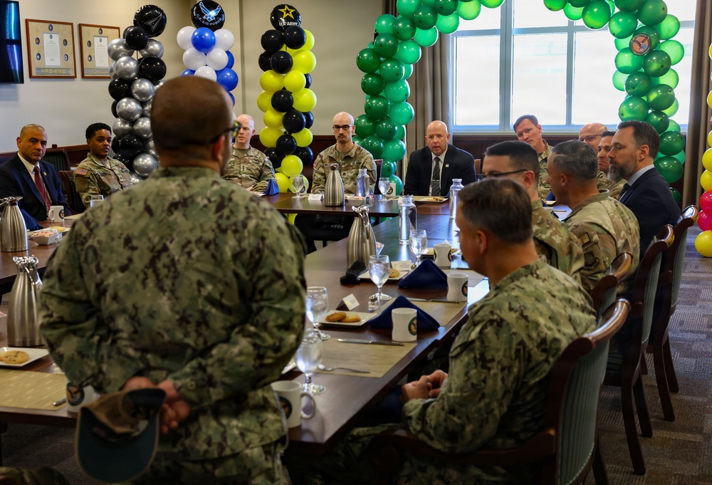 Senior Advisor to the Secretary of War for Strategy visits U.S. Central Command