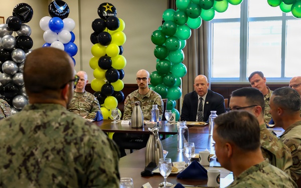 Senior Advisor to the Secretary of War for Strategy visits U.S. Central Command