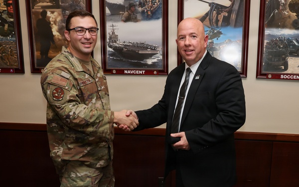 Senior Advisor to the Secretary of War for Strategy visits U.S. Central Command