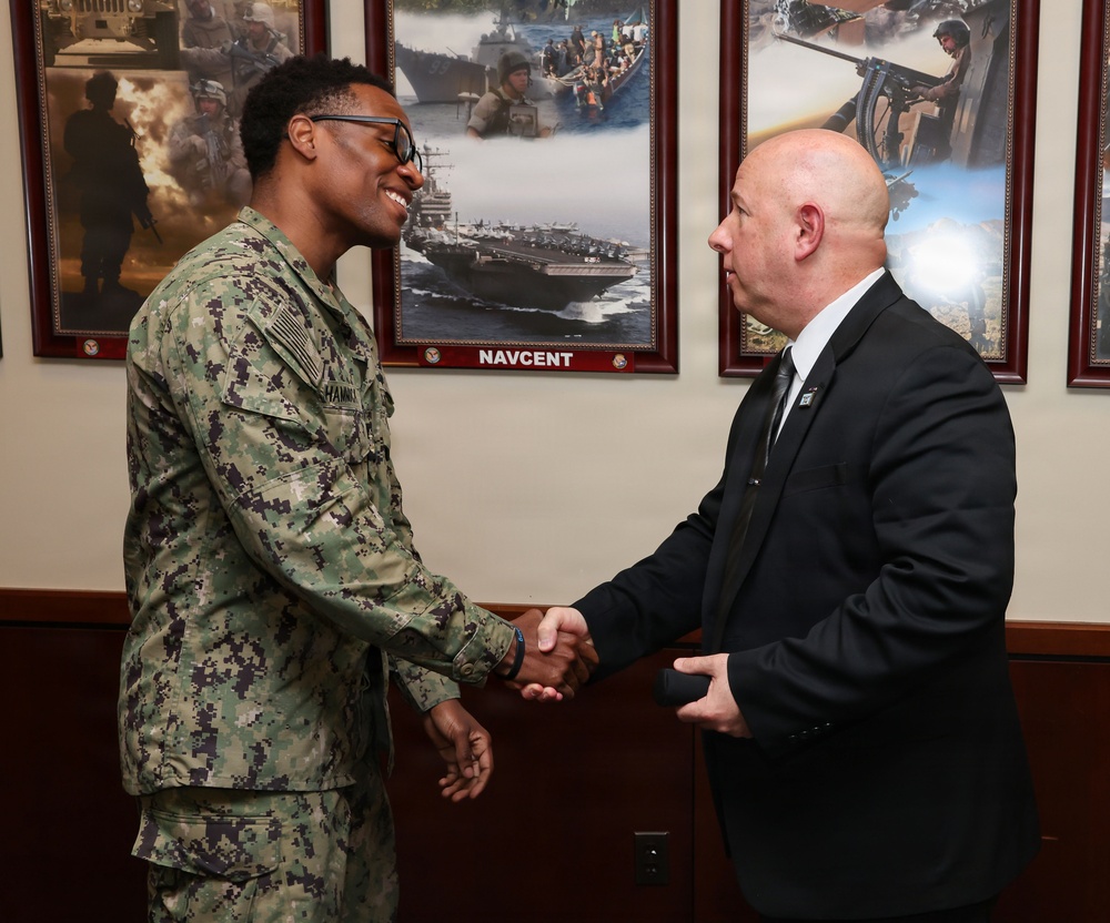 Senior Advisor to the Secretary of War for Strategy visits U.S. Central Command
