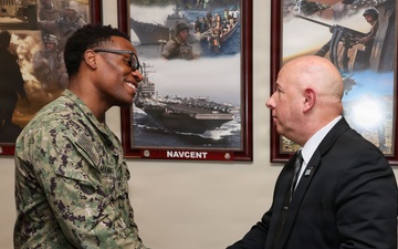 Senior Advisor to the Secretary of War for Strategy visits U.S. Central Command