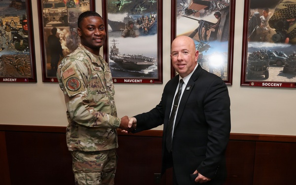 Senior Advisor to the Secretary of War for Strategy visits U.S. Central Command