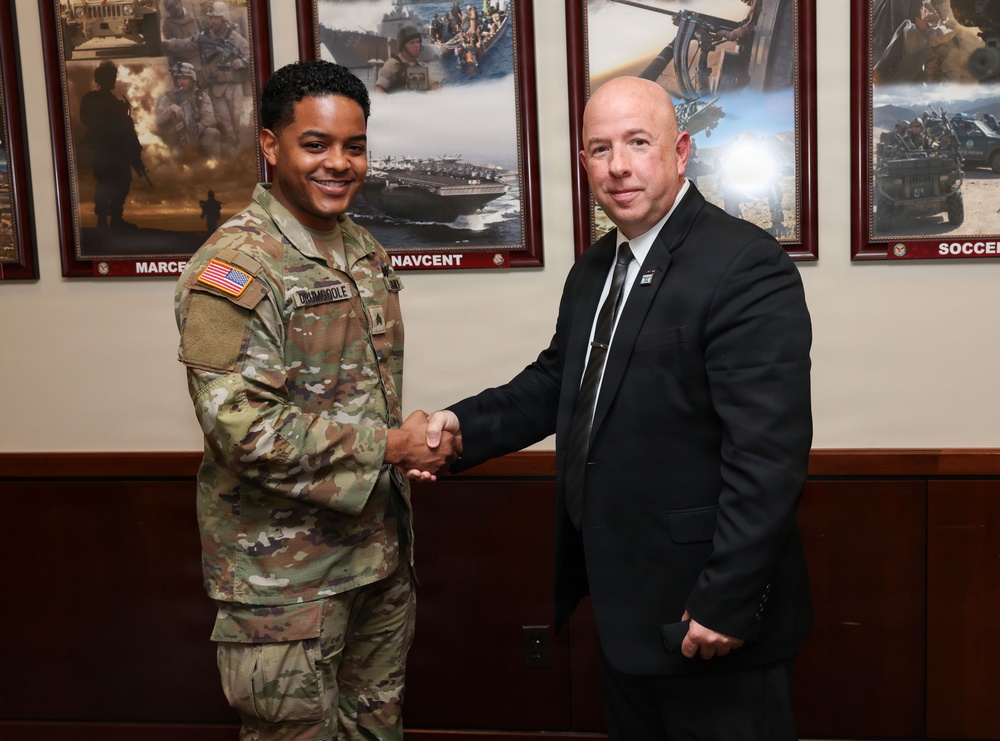 Senior Advisor to the Secretary of War for Strategy visits U.S. Central Command
