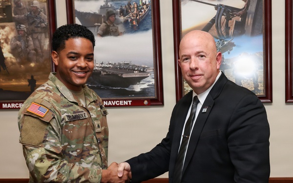 Senior Advisor to the Secretary of War for Strategy visits U.S. Central Command