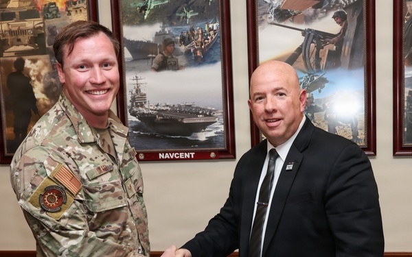 Senior Advisor to the Secretary of War for Strategy visits U.S. Central Command