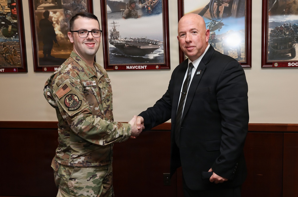 Senior Advisor to the Secretary of War for Strategy visits U.S. Central Command