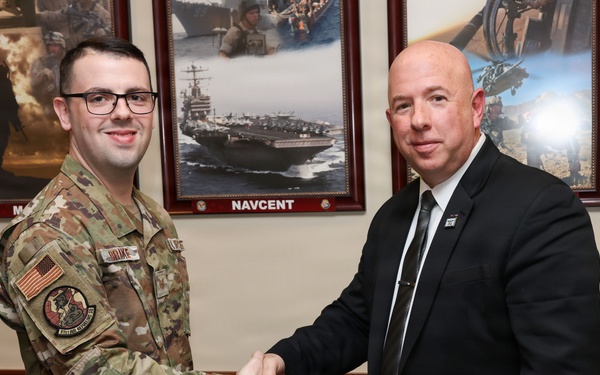 Senior Advisor to the Secretary of War for Strategy visits U.S. Central Command