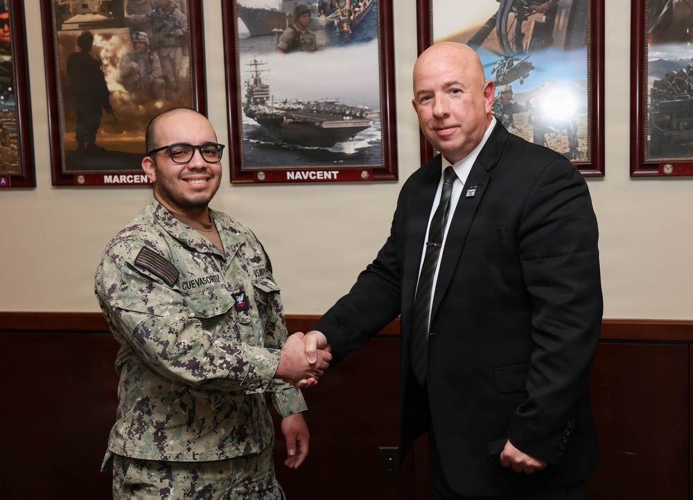 Senior Advisor to the Secretary of War for Strategy visits U.S. Central Command