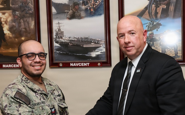 Senior Advisor to the Secretary of War for Strategy visits U.S. Central Command