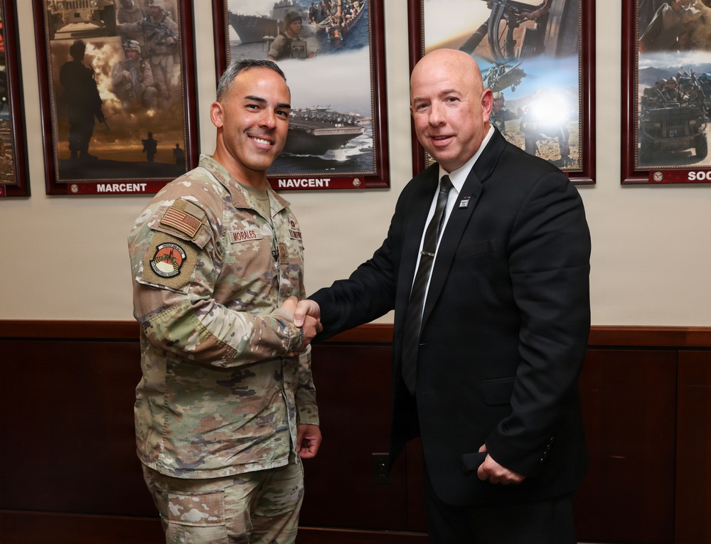 Senior Advisor to the Secretary of War for Strategy visits U.S. Central Command