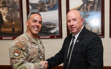 Senior Advisor to the Secretary of War for Strategy visits U.S. Central Command