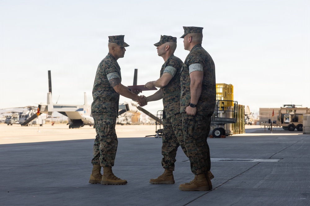 VMX-1 Relief and Appointment Ceremony