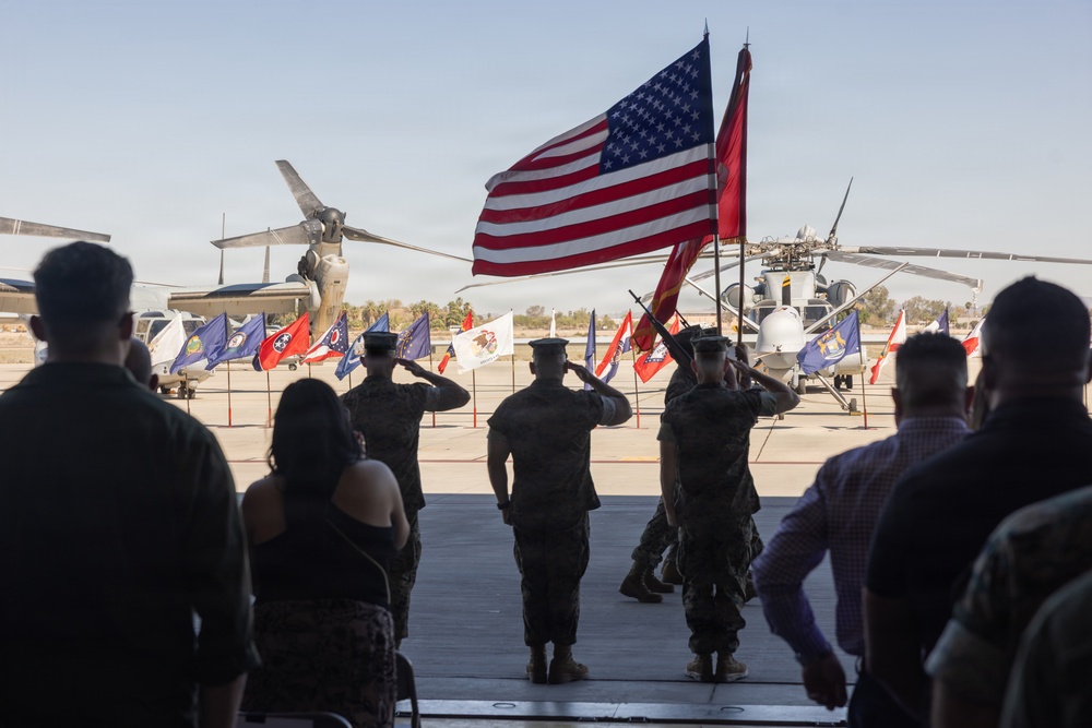 VMX-1 Relief and Appointment Ceremony