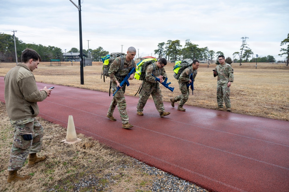 177th Security Forces Squadron defenders conduct Pre-Air Assault Training Course