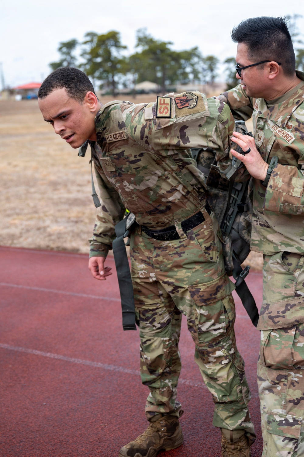 177th Security Forces Squadron defenders conduct Pre-Air Assault Training Course