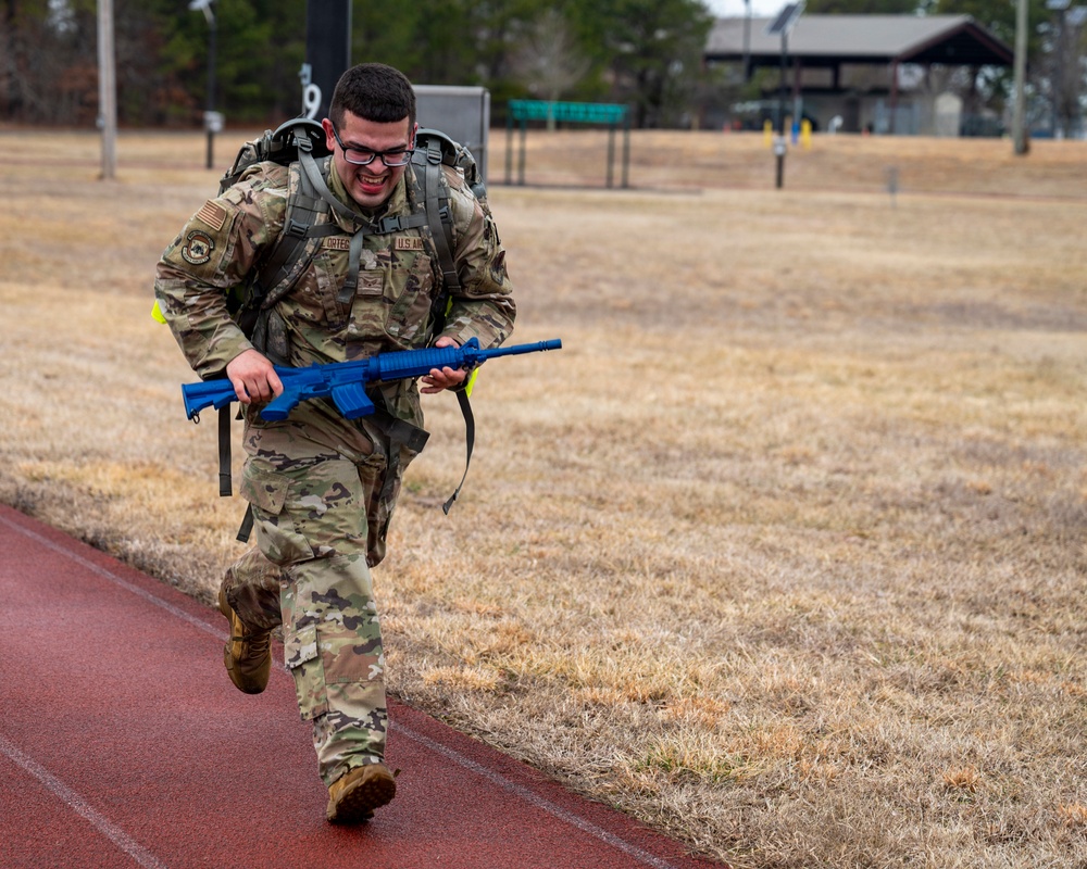 177th Security Forces Squadron defenders conduct Pre-Air Assault Training Course