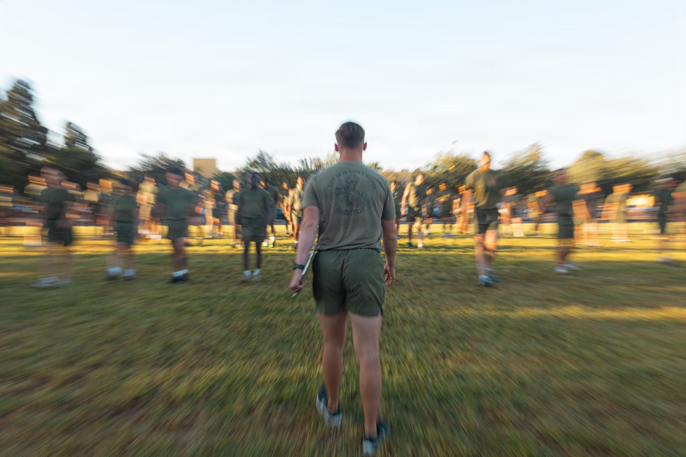 Headquarters and Service Battalion PT