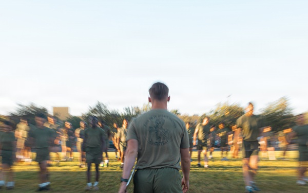 Headquarters and Service Battalion PT