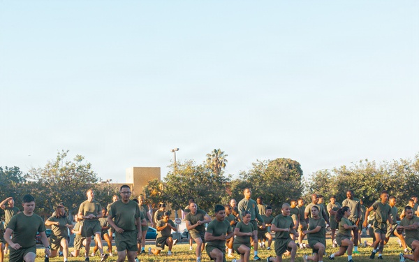 Headquarters and Service Battalion PT