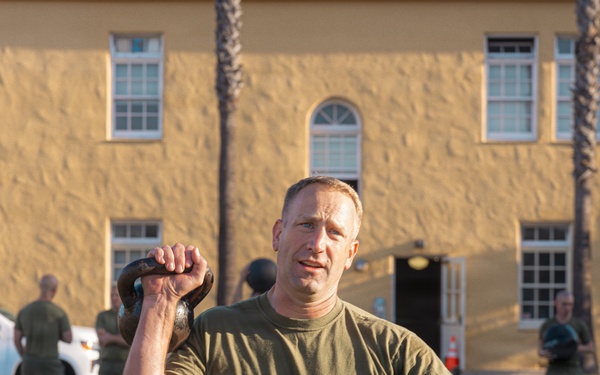 Headquarters and Service Battalion PT