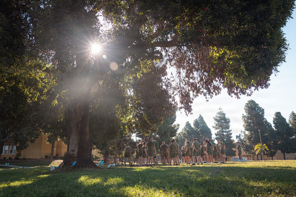 Headquarters and Service Battalion PT