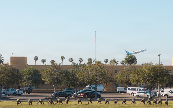 Headquarters and Service Battalion PT