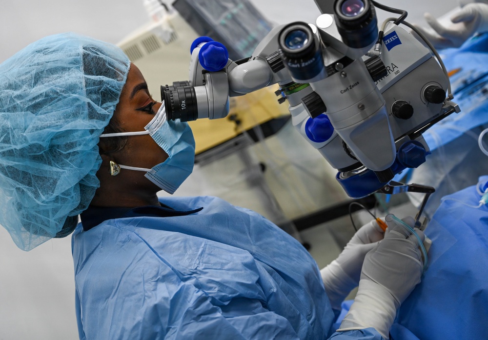 LAMAT 2026 ophthalmology team addresses vision care demand in Guyana