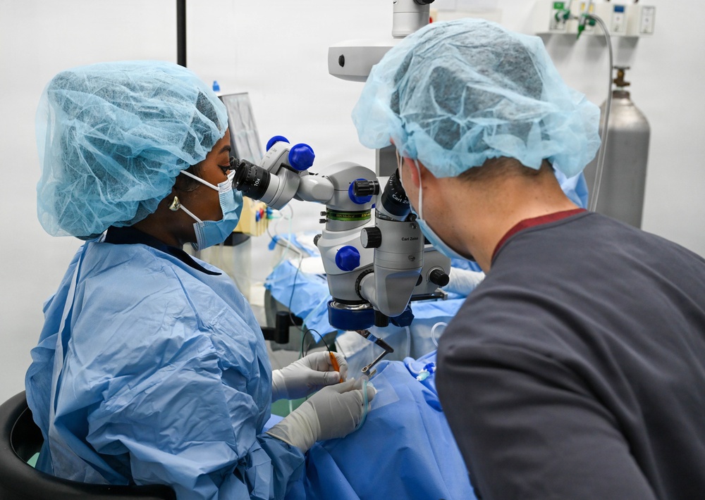 LAMAT 2026 ophthalmology team addresses vision care demand in Guyana