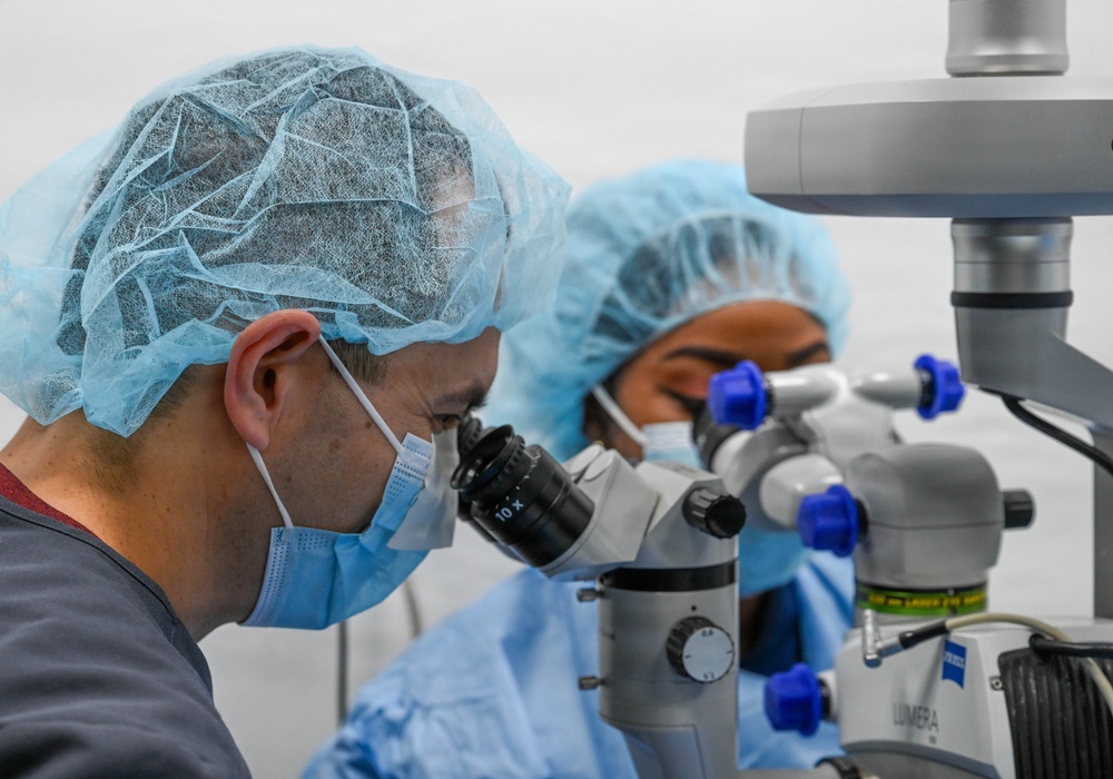 LAMAT 2026 ophthalmology team addresses vision care demand in Guyana