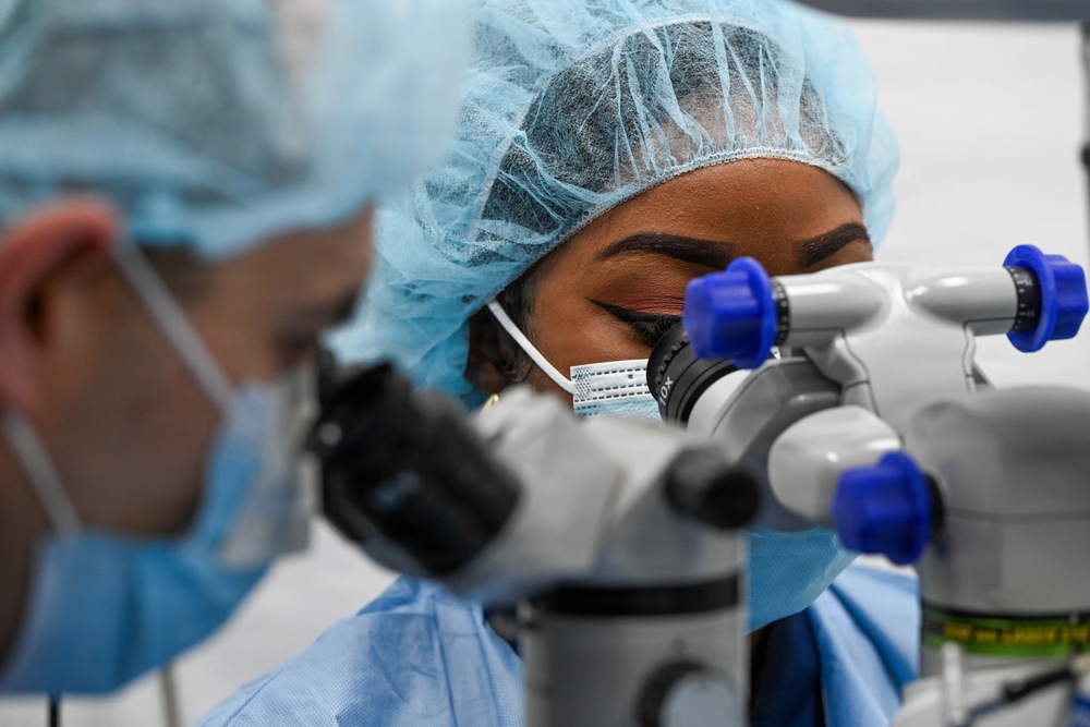 LAMAT 2026 ophthalmology team addresses vision care demand in Guyana