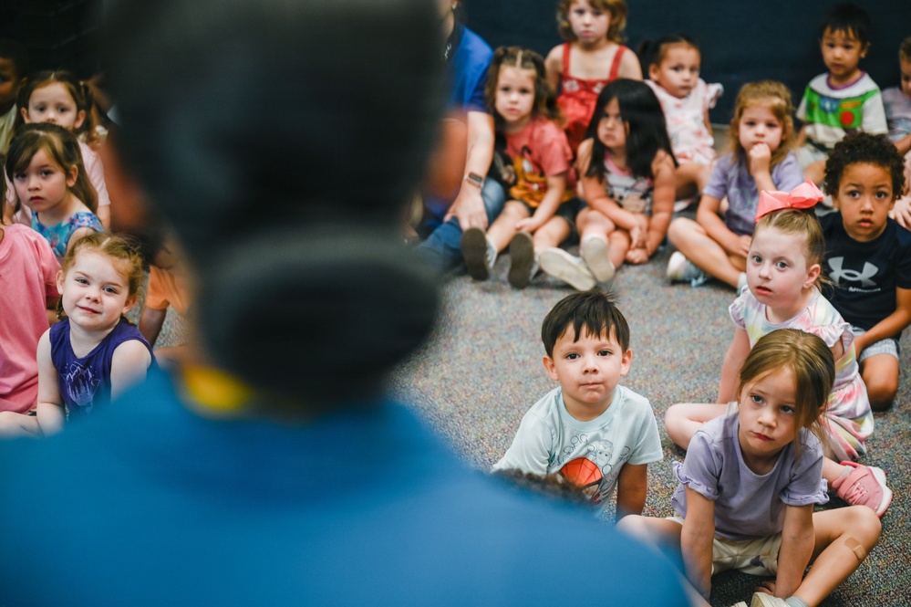 Blue Angels inspire youth at Luke AFB Child Development Center