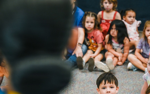 Blue Angels inspire youth at Luke AFB Child Development Center
