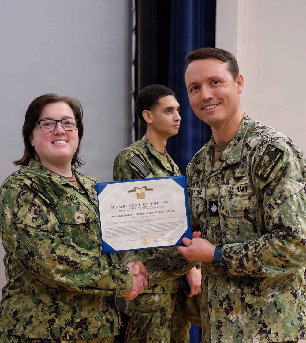 Fleet Readiness Center Northwest February 2026 Awards Quarters