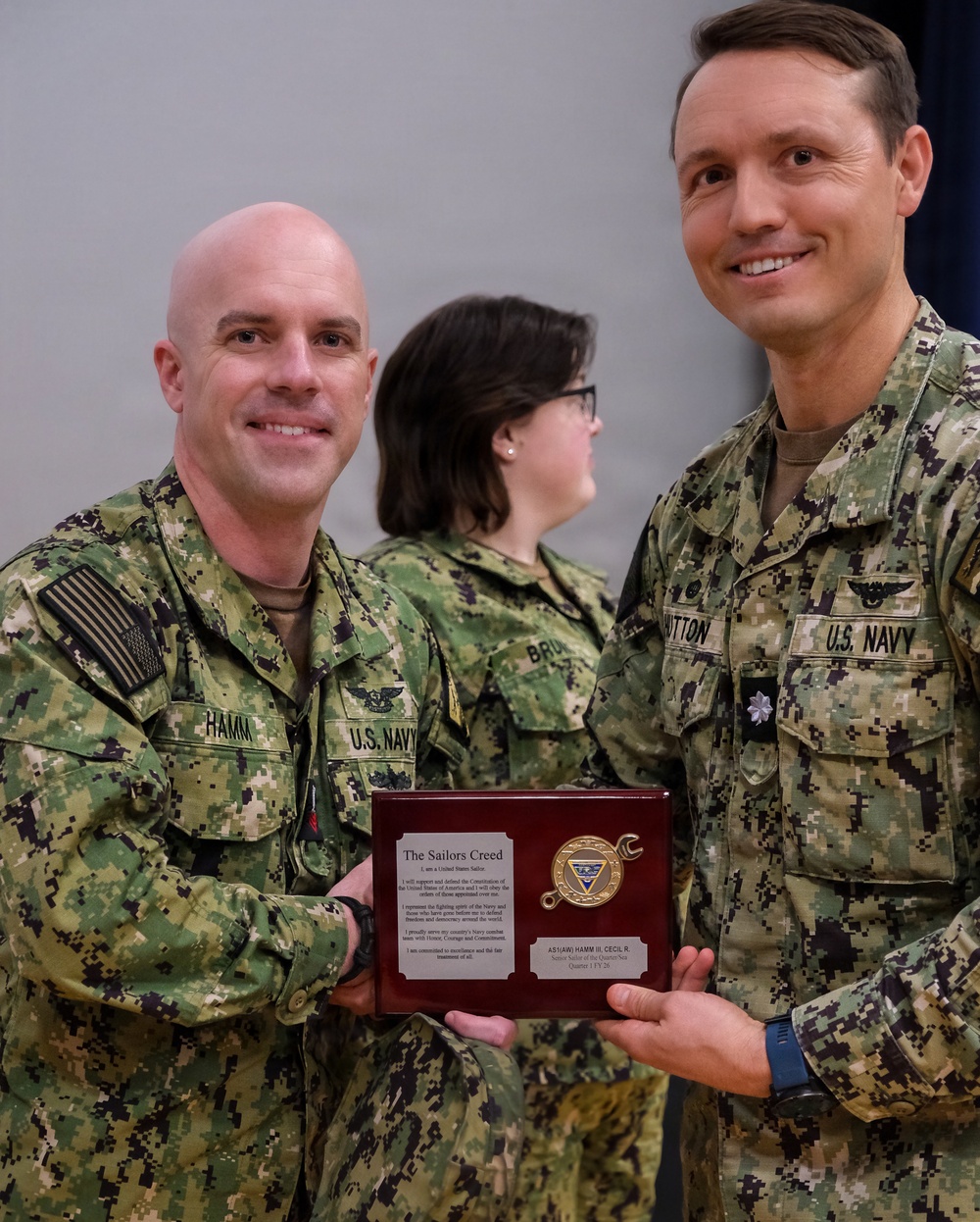 Fleet Readiness Center Northwest February 2026 Awards Quarters