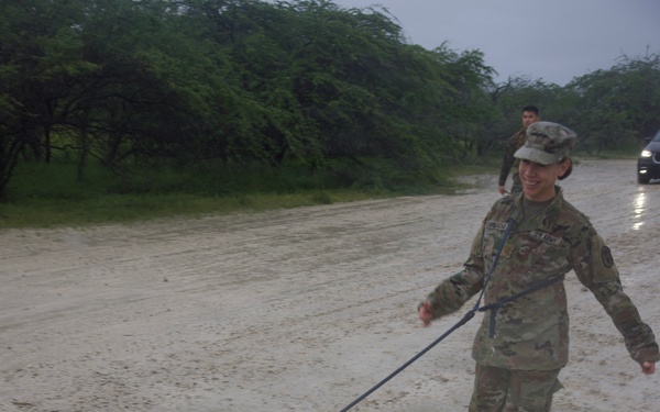 Service Members Commemorate K9 Veterans Day, Maintain Readiness with Ruck March and Explosive Detection Training