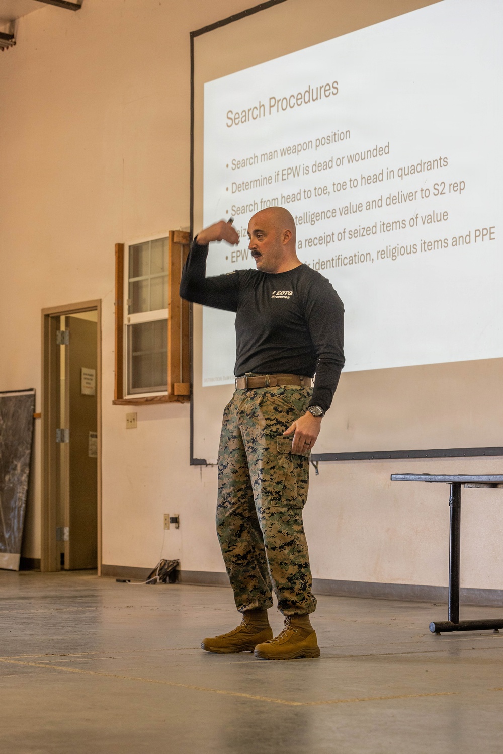 Raid Leaders Course 26-1 Classroom Training