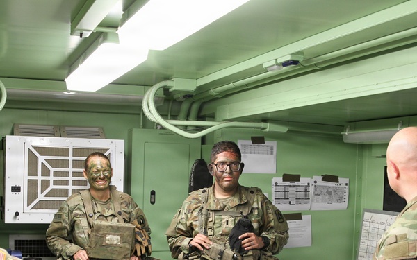 Director Stubbs and Maj. Gen. Haas visit 3-265 ADA at the Joint Readiness Training Center
