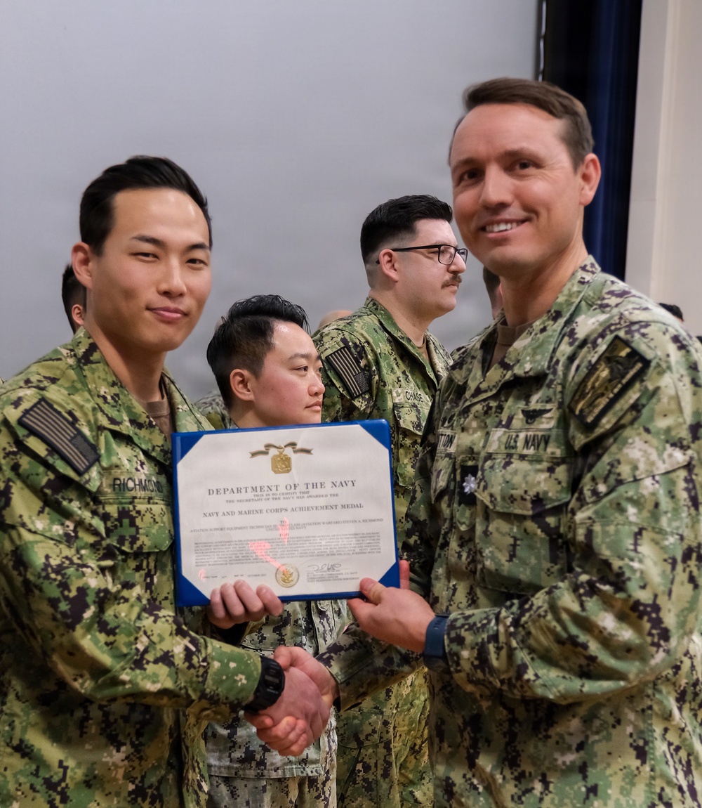 Fleet Readiness Center Northwest February 2026 Awards Quarters