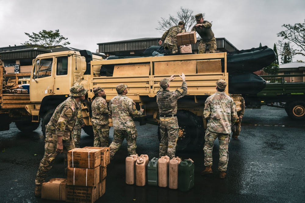 Kona Storm: 25th Infantry Division Prepares Support to Oahu Emergencies