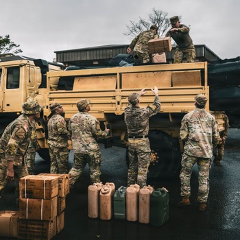 Kona Storm: 25th Infantry Division Prepares Support to Oahu Emergencies