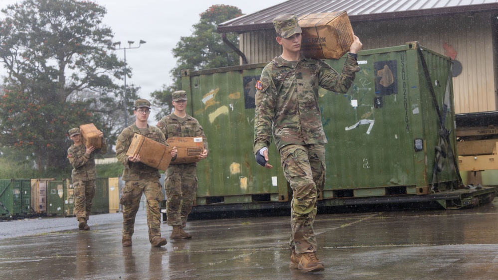 Kona Storm: 25th Infantry Division Prepares Support to Oahu Emergencies