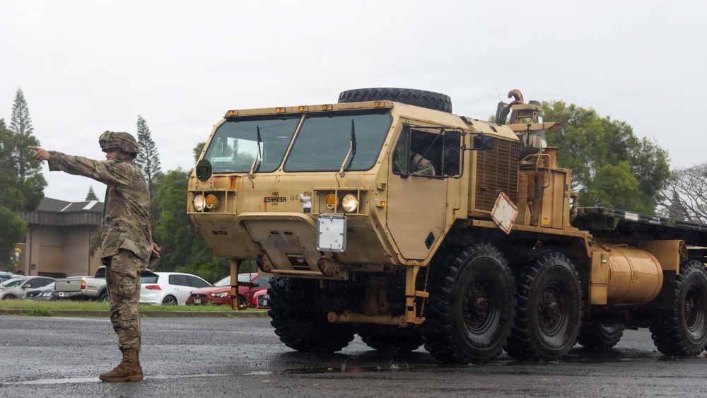 Kona Storm: 25th Infantry Division Prepares Support to Oahu Emergencies